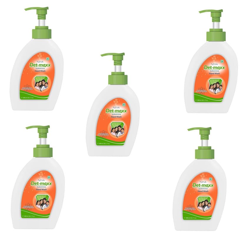 M/S AARYAN TRADERS Nysa Det Maxx Handwash (300 Ml) Pack Of 5-image-17