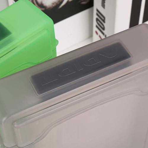 Miniatura 7 de ULTECHNOVO Caja de disco duro, caja de disco duro, paquete de 5 unidades, caja de almacenamiento de disco duro de 3.5 pulgadas, caja de disco duro