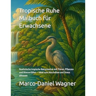 Tropische Ruhe &ndash; Malbuch f&uuml;r Erwachsene