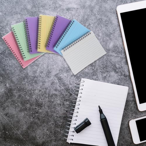 Blocs-notes à spirale pour organisation efficace sans lignes évitant les pages surchargées