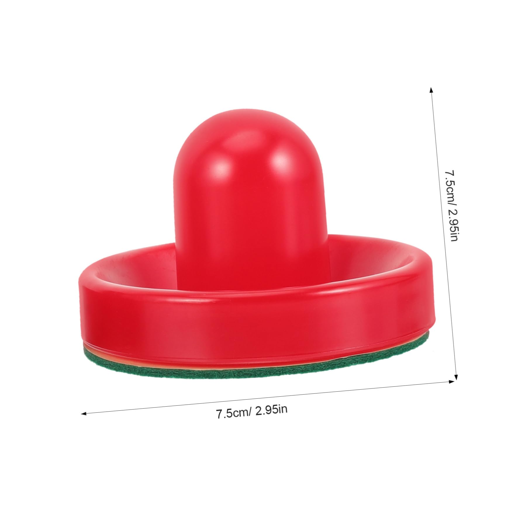 Abaodam 16Pcs Air Hockey Pushers Replacement Paddles with for Game Tables Ergonomic Design for Comfortable Play Air Hockey Accessories Red Dark Blue