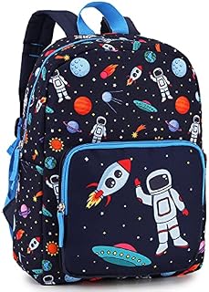 RAVUO Kids Backpacks Boys, Cute Lightweight Preschool Backpack for Children Girls Daycare Kindergarten Elementary Toddler Backpack with Chest Strap