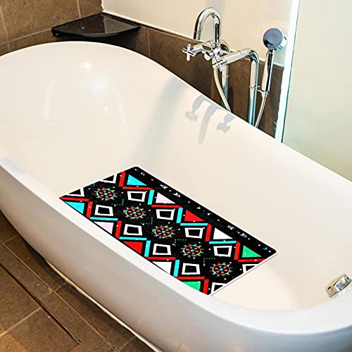 Alfombra de baño antideslizante Bennigiry de 15.7x27.9'', tapete antimoho lavable de PVC 6