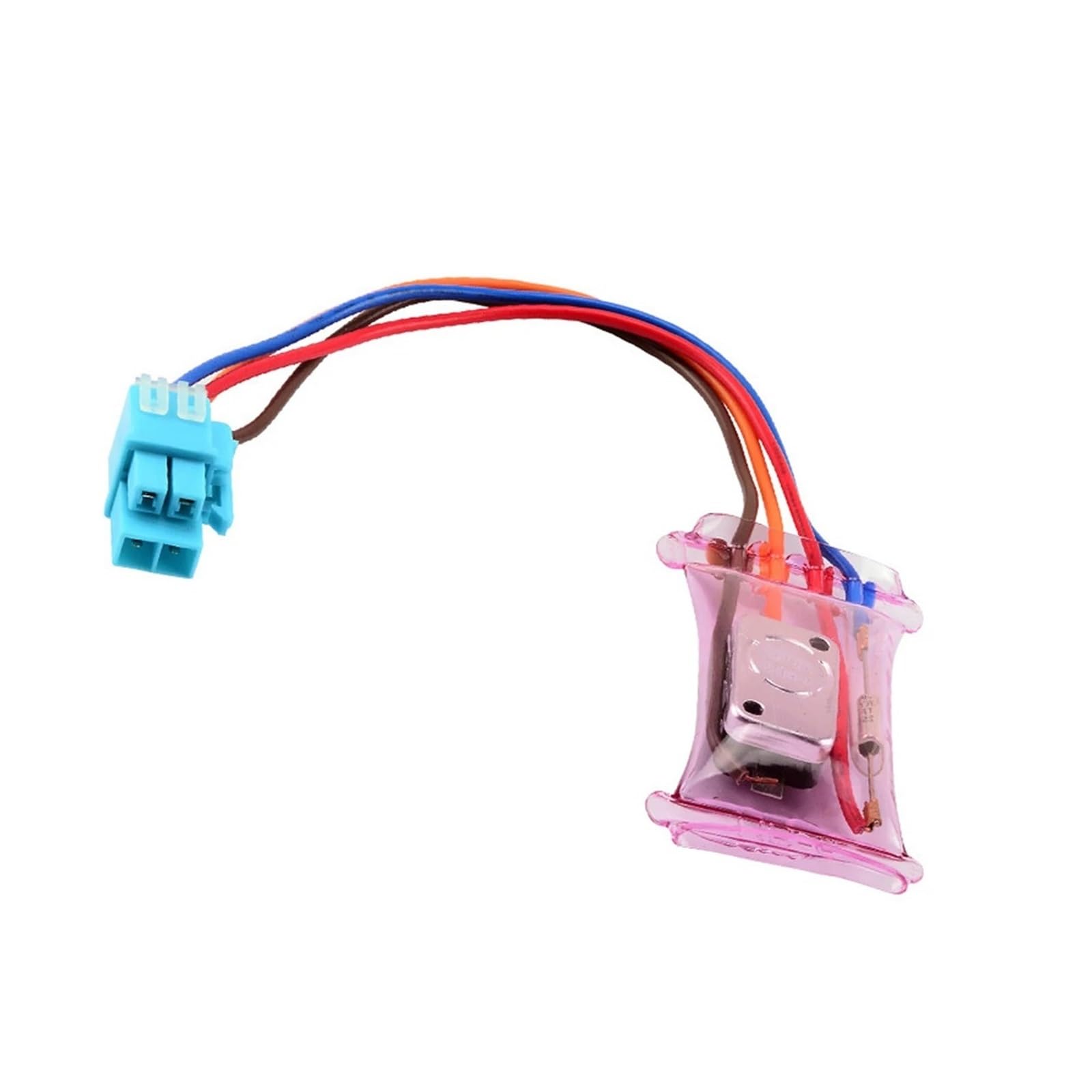 Reemplazo Bimetálico Descongelador De Refrigerador, Termostato 4 Cables-7 Grados Frigoríficos Bimetálicos Descongelador Termostato Accesorios Calentador for Refrigerador