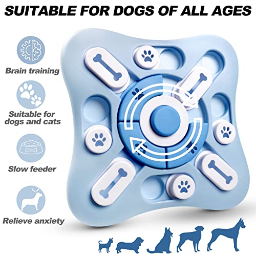 Skrtuan Hundespielzeug Intelligenz,Hundespielzeug Katzenspielzeug Intelligenz,Interaktives Hundespielzeug für Hunde,Erbrechen verhindern Intelligenzspielzeug für Hunde