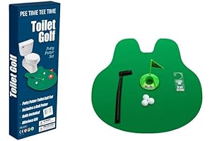 Take Your Poop Time to The Next Level: Poop Putter Toilet Golf...