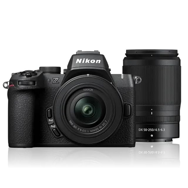 Nikon Digital Camera Z50II kit with NIKKOR Z DX 16-50mm f/3.5-6.3 VR & Z DX 50-250mm f/4.5-6.3 VR view 1