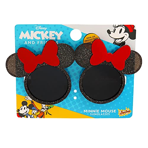 Sun-Staches Mickey or Minnie Mouse Sunglasses for Kids | Official Disney Accessory | Vacation, Park or Costume | Kid Size4