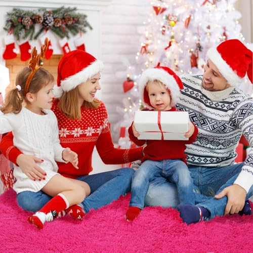 Fluffy Round Area Rugs for Bedroom,Hot Pink 4'X4'Shag Circle Area Rugs for Living Room,Non Slip Fuzzy Plush Rug for Kids Room Boys Girls Room and Dorm