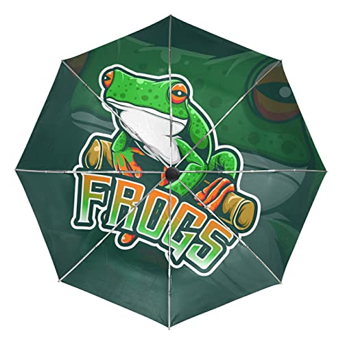 Parapluie pliant automatique coupe-vent ultra-léger voyage motif animal mignon