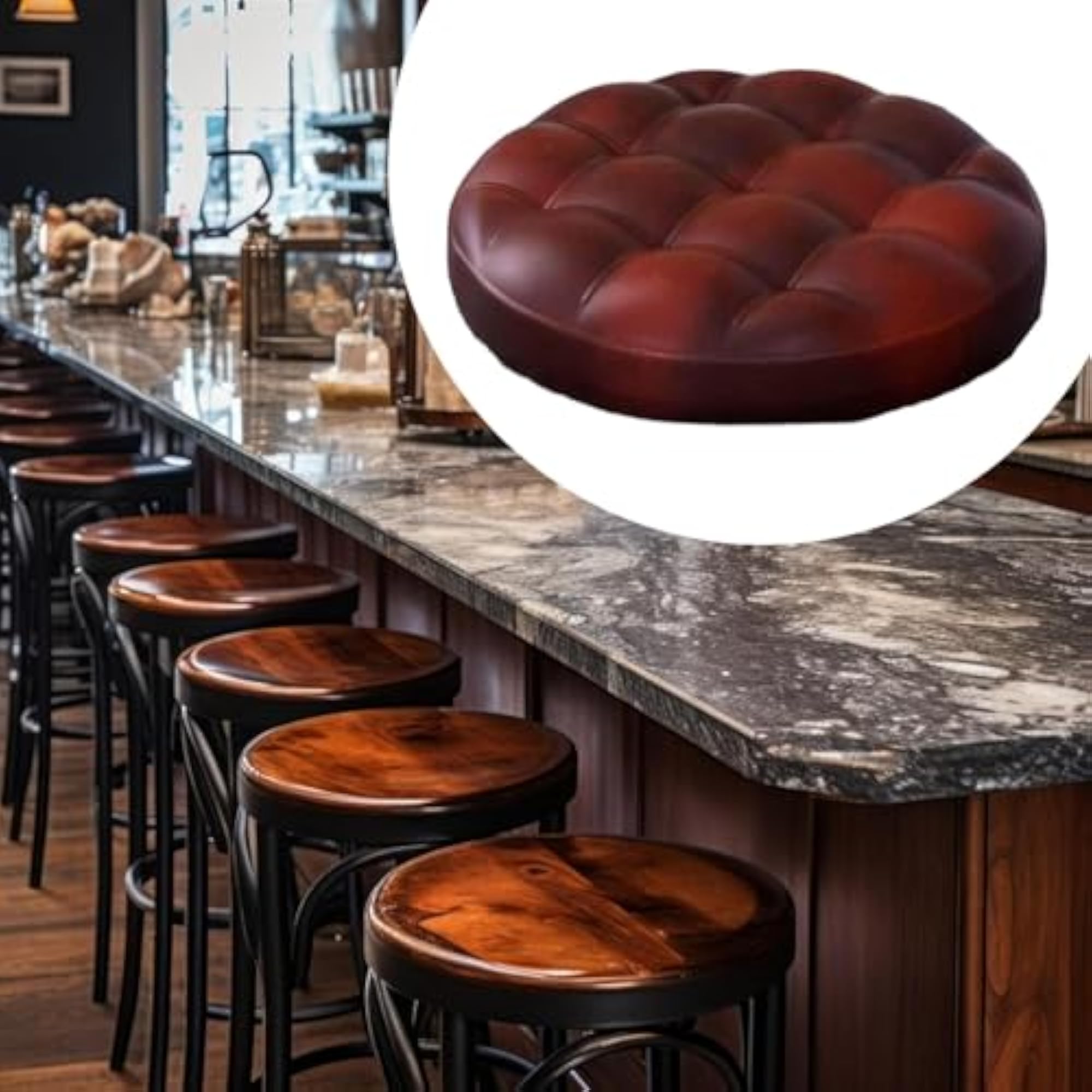 Barstool Seat Cushion Bar Stool Chair Accessory for Kitchen