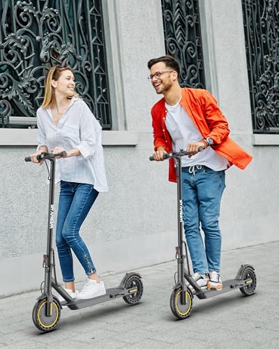 Image of WERHY Electric Scooter, 350W Powerful Motor & 8.5'' Solid Tire, 15 Miles