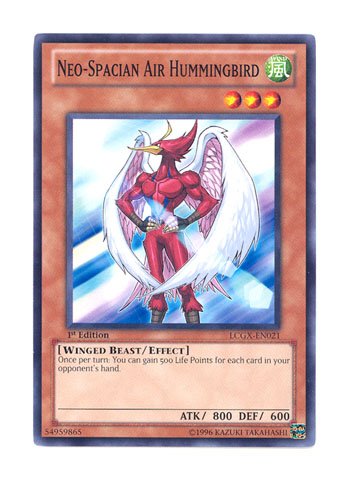 Amazon.co.jp: 遊戯王 英語版 LCGX-EN021 Neo-Spacian Air Hummingbird