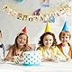 Happy Birthday Girlande Goldene Farbe,girlande geburtstag,birthday decorations,Geburtstag Banner,Geburtstagsgirlande Für Jungen MäDchen,HäNgende Foto Wanddekoration Party Dekor Und Familienfeiern