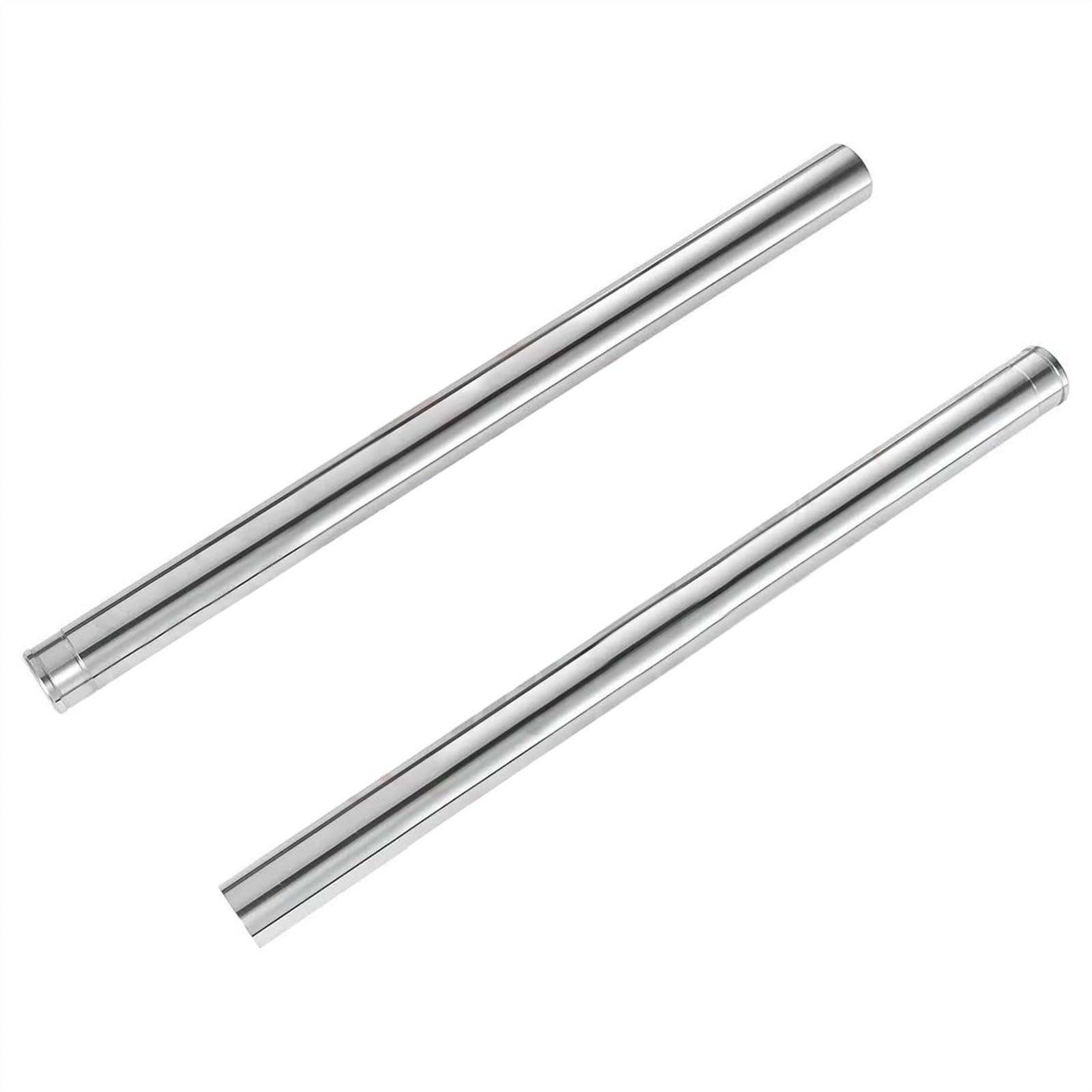 Woodey One Color Front Fork Inner Tubes Pipes Silver Pair For Kawasaki Ex650 For Ninja 650 Er-6F 2006-2008 2007 44013-0063 41X586mm