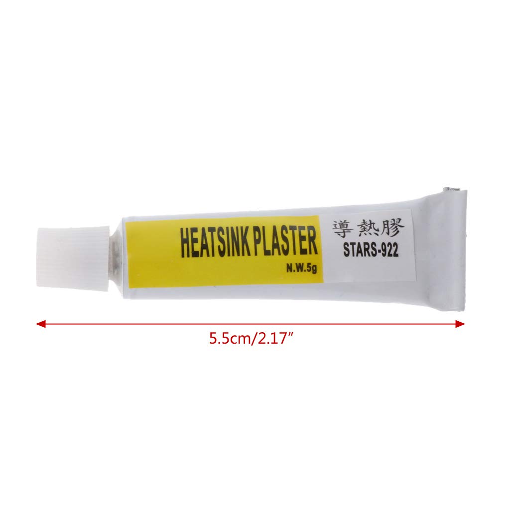 Pâte Thermique Adhésive Silicone - 2 Pièces Pour Refroidissement GPU, Radiateur, Puces électroniques