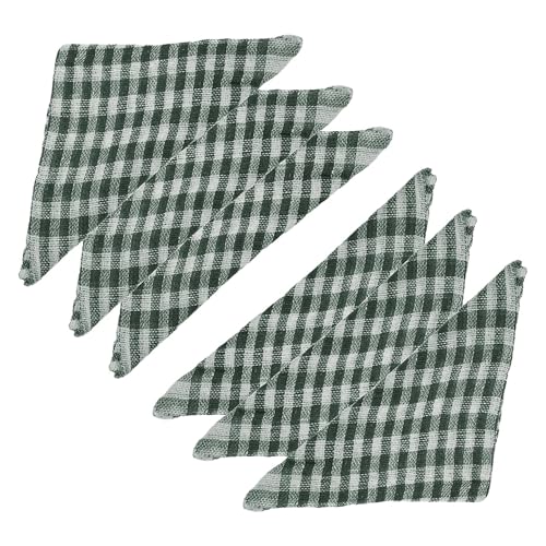 Image of Kuber Industries Pack of 12 Cotton Kitchen Cloth | Green, 44x44 cm