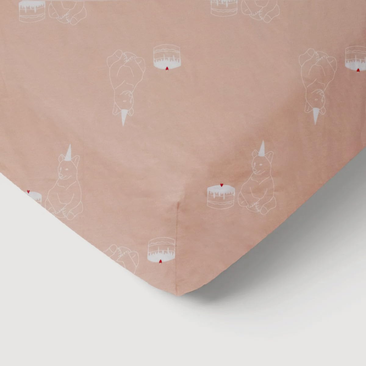 Mon PTIT Dodo Printed Fitted Sheet Birthday Noors 70 x 140 cm