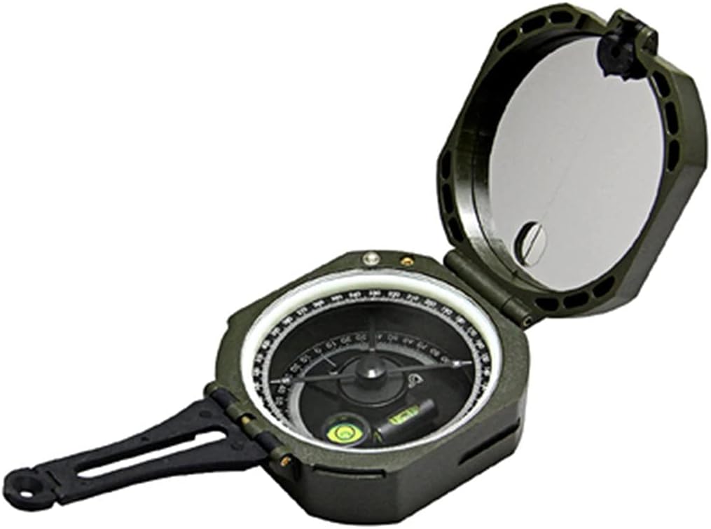 Professional Geological Handheld Lightweight Outdoor Survival Compass for Measuring Slope Distance (Color : A)