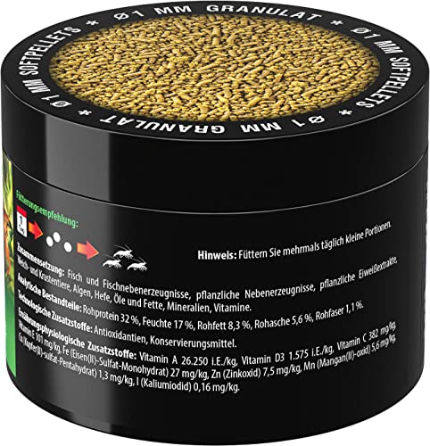 Garnelenfutter 150 ml - Shrimp Gran Hauptfutter für Garnelen & Krebse – Ansicht 3