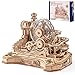 ROKR 3D Puzzle Holz Kugelbahn Modellbausatz,Gear Ball Challenge Bauspielzeug,Holzpuzzle DIY Geschenke f&uuml;r M&auml;nner und Kinder