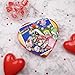 Super Mario Tin Heart Box with Milk Chocolates, Valentine’s Day Candy Gift, Individually Wrapped Pieces, 3.6 Ounces