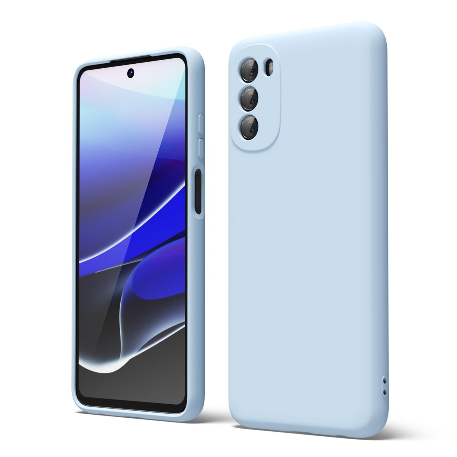 Cover Per Moto G 5G 2022 (XT2213) – Trasparente Con Bordi TPU Morbidi, Design Girasole, Anti-caduta E Leggera