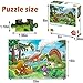 100 Piece Jigsaw Puzzles for Kids 4-8 Puzzles for Toddler Dinosaur Puzzle Children Learning Preschool Educational Puzzles Toys for Boys and Girls…
