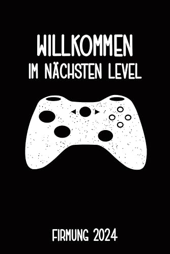 Geschenk zur Firmung: Notizbuch A5 liniert zum Eintragen von Notizen lustige Geschenkidee zur Firmung für Firmanden von Freunden und Eltern praktisches Firmungs Buch für Erinnerungen