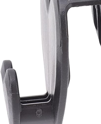 Miniatura 6 de Percha de ropa con forma de corazón negro, 12 piezas, gancho para ahorrar espacio, armario, armario, ropa, ahorro de espacio