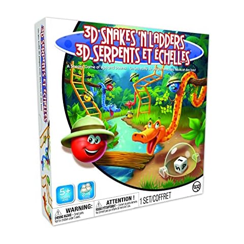 TCG Toys 3D Snakes & Ladders Cover
