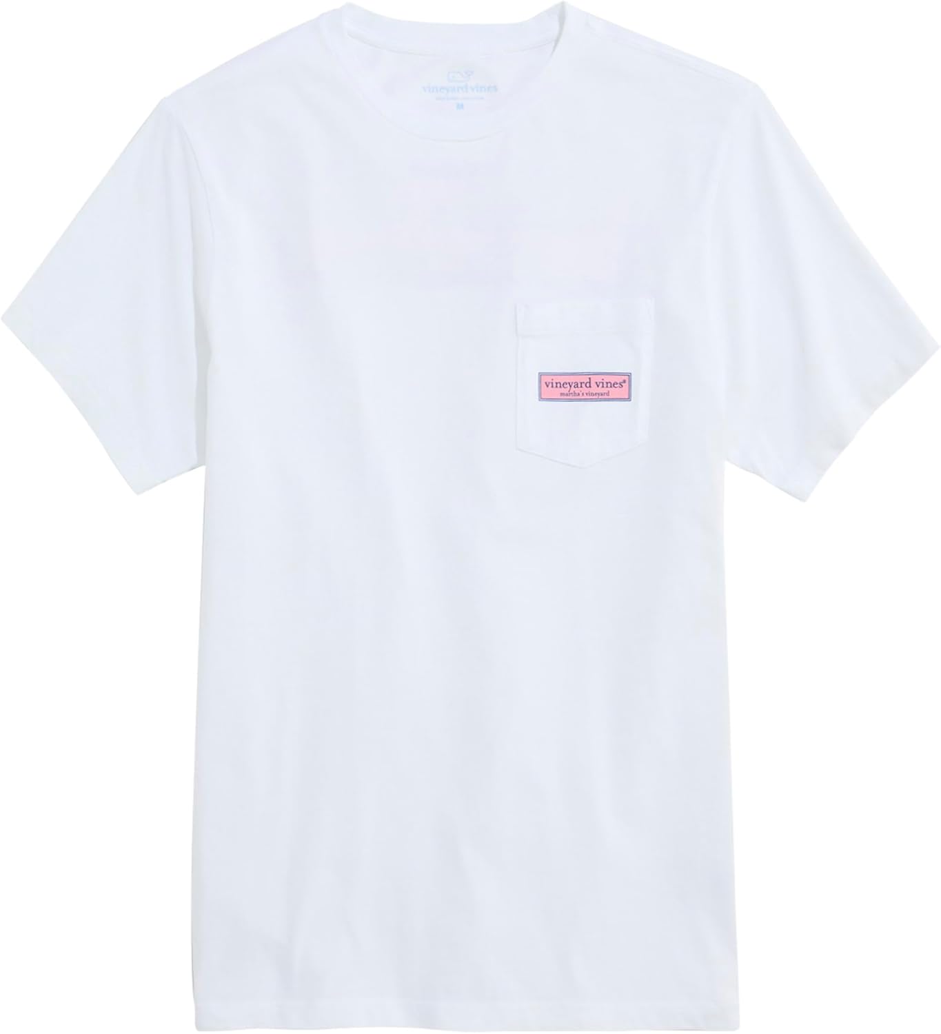 Vineyard Vines Mens Classic Logo Box Short-Sleeve Pocket Tee - Image 5