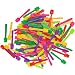 Outside the Box Papers Pink, Blue , Hot Pink and Green Mini Gelato Taster Spoons Clear Plastic - 200 per Package