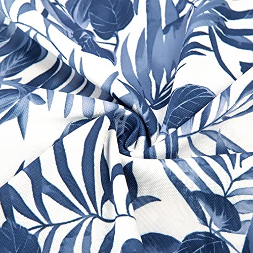 Pj Paul Jones Mens Casual Polo Shirts Tropical Short Sleeve Pique Polo Shirt Bowling Cool Performance Golf Shirts Leaves 2Xl #TOP5