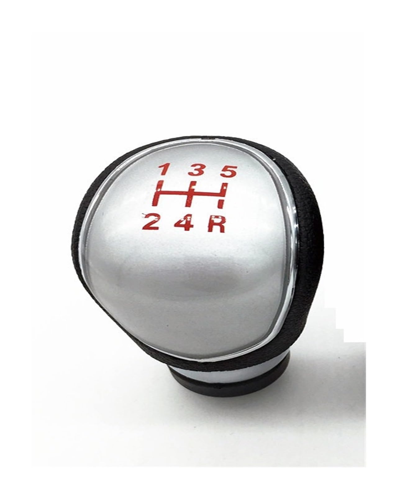 ZNCOJL Car Gear Stick Knob for Ford for Focus for Fiesta Manual Transmission Shift Knob Head Rod No Modification Required(Red,for 5 Speed)