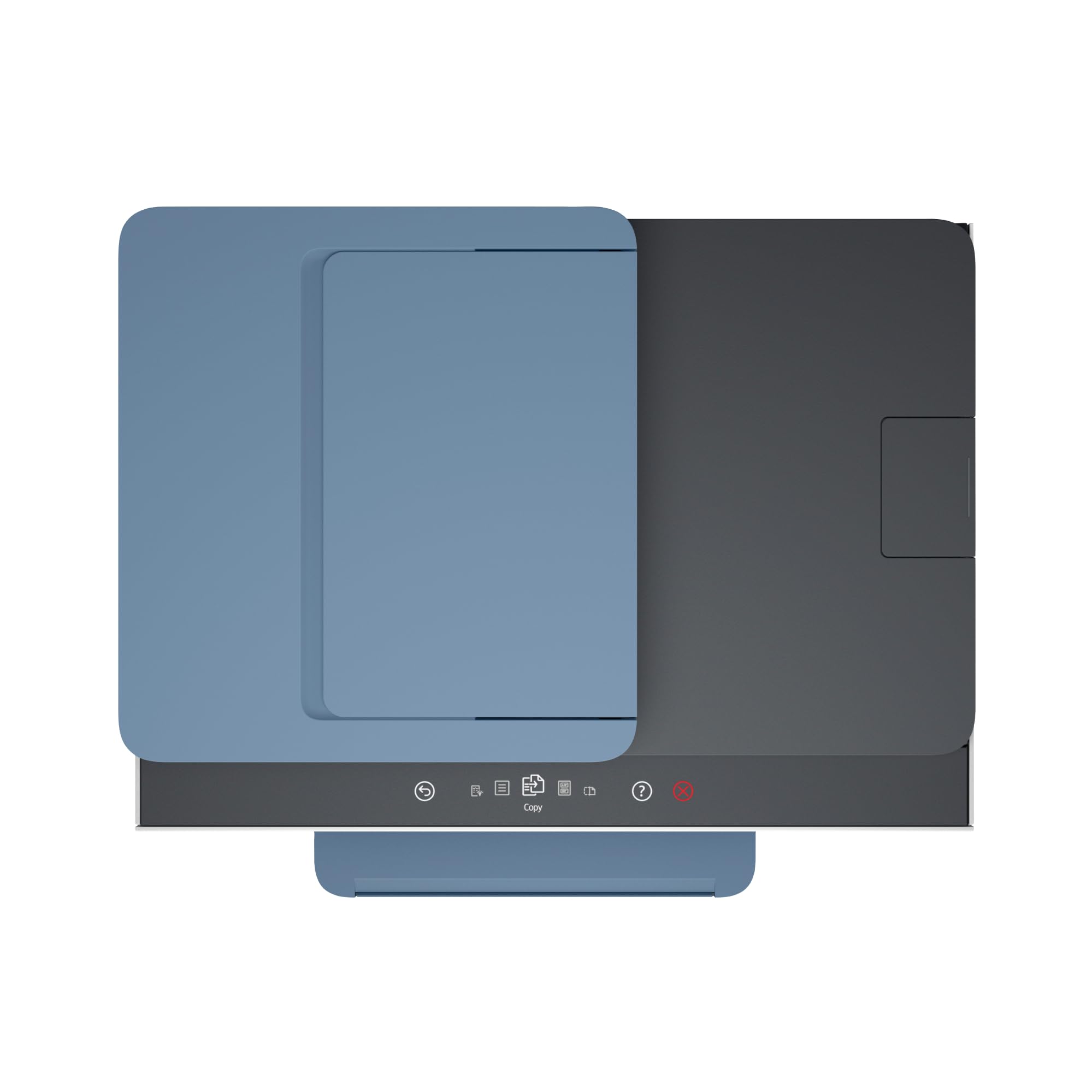HP Smart Tank 7606 28C03A - Impresora A4 Multifunción con Deposito de Tinta Recargable, Impresión a Color, Escaner, Copiadora, Fax, Wi-Fi, Smart App, Blanco y Azul