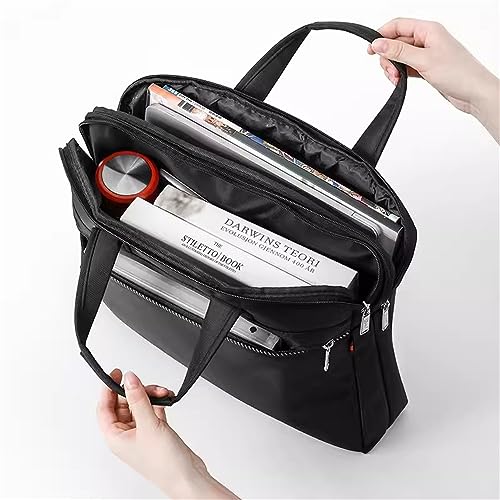 Male Business Briefcase Computer Bag Conference for Carrying Paper Files2