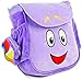 IUTOYYE Mignon Cartable Sac à Dos Peluche L'Exploratrice Super Doux Confortable pour Cadeau Enfant Bébé Étudiant