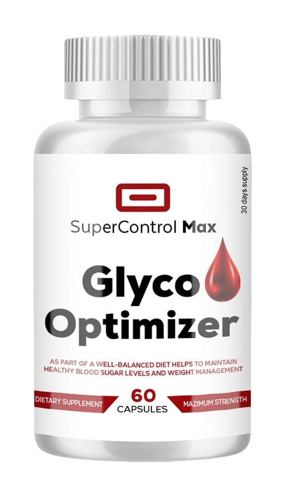 Super Control Max Glyco Optimizer - Super Control Max Glycogen Support - Glyco Optimize Pills (60 Capsules - 1 Month Supply)