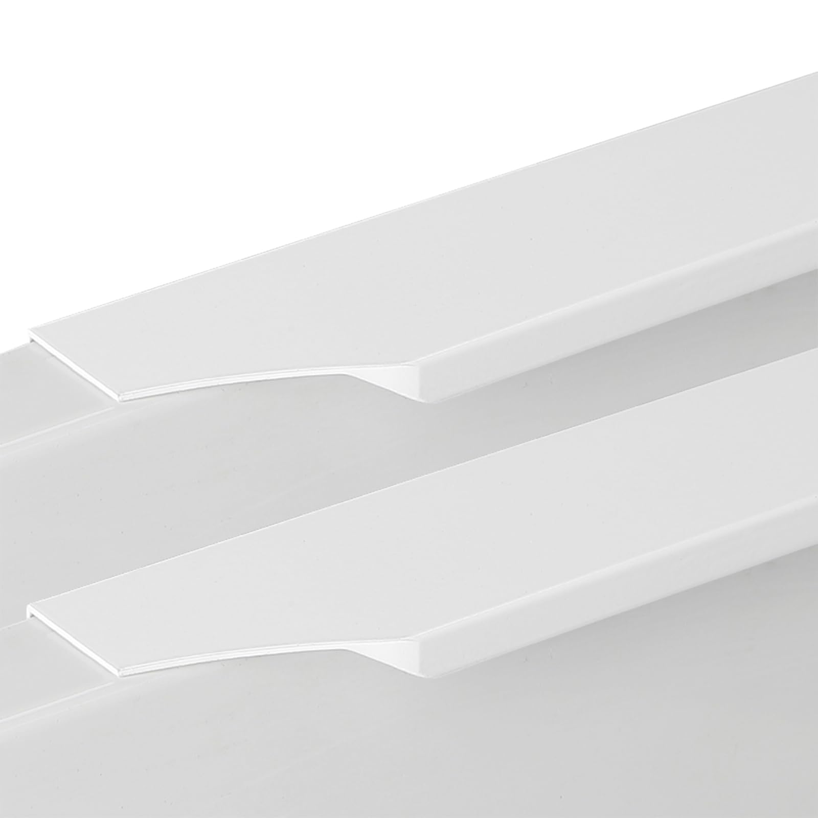 Tiradores de cajones ocultos de aluminio para renovar muebles de cocina