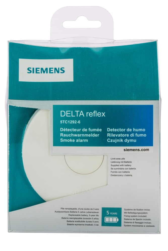 Siemens - Czujnik dymu 5TC1292-6 NF Autonomia 5 lat/3 lata gwarancji