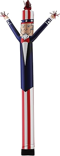 Miniatura 10 de LookOurWay Air Dancers - Tubo inflable para hombre  20 pies de alto para promoción de negocios (soplador no incluido), temática del día de San