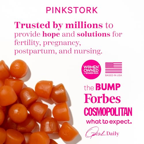 Pink Stork PSFG90 Premium Fertility Gummies For Women - Prenatal Conception Supplements thumb #5