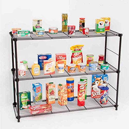 Estante Evolutiva G Aramada Ampliável 3 Andares 75.5x66x30 15kg p/Prateleira 1288 - Metaltru