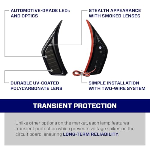 Luces LED para guardabarros compatibles con Jeep Gladiator 2020-2026 miniatura 4
