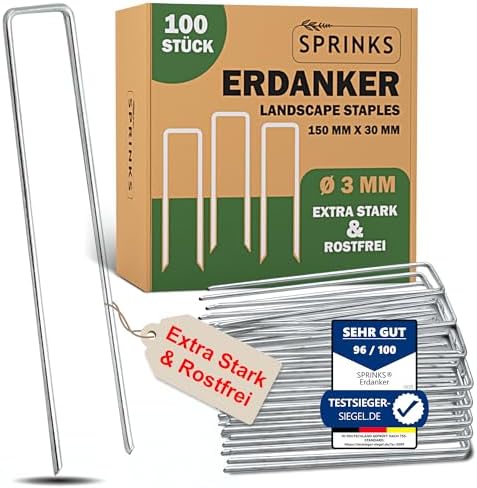 Produktbild von Briny River Spannfedern 125 Mm – Verzinkte Doppelhaken-Federn Für Liegestühle & Sofas (4 Stück)