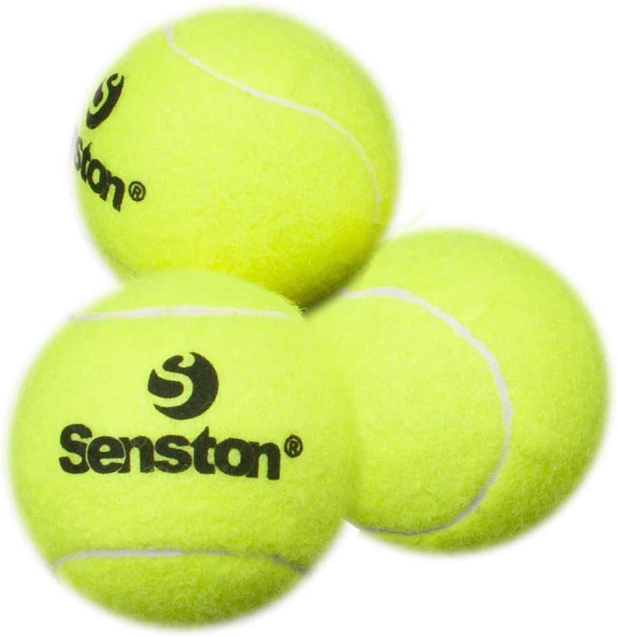 Senston Tennis Balls 3 Pack for Training Tournament and Entertainment : Sports & Outdoors