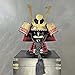 KAROYD Samurai Armor Helmet, Japanese Antique Samurai Wearable Armor Helmet Display Prop
