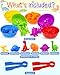 Yetonamr 48 Pcs Counting Dinosaurs Montessori Toys for 3 4 5 Years Old Boys Girls, Toddler Stocking Stuffers Preschool Learning Activities Toys for Kids Ages 3-5, 4-8, Birthday Gifts Sensory Toys