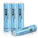 4pcs AAA ICR 10440 Rechargeable Lithium Ion Battery ,3.7v 350mah